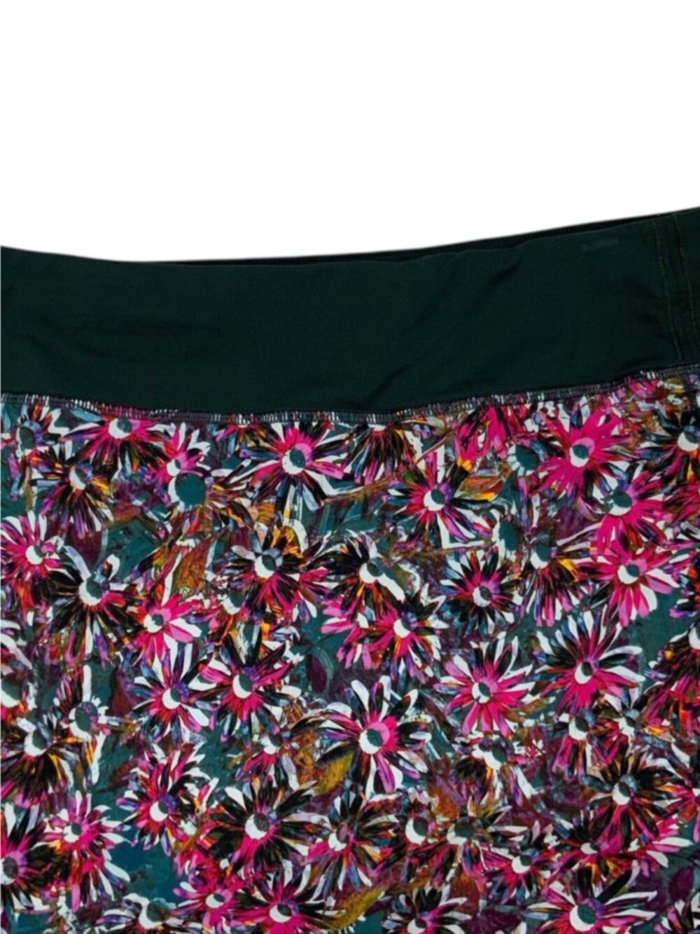 Lululemon Pace Rival Mid-Rise Skirt Skort 10 Vivid Floral Tone Multi Tennis - Picture 10 of 14